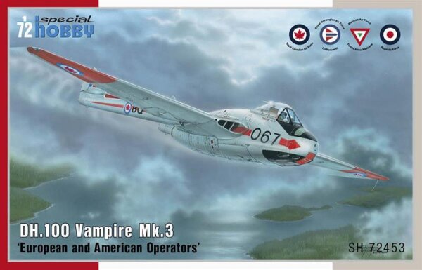 1/72 de Havilland DH.100 Vampire Mk.3