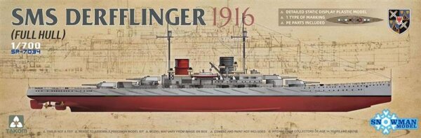 SMS Derfflinger 1916 (Full Hull)