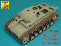 1/16 German 50 mm KwK 38 L/42 for Pz.Kpfw.III Ausf. G, H, J (early)