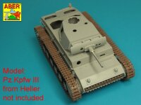 1/16 German 50 mm KwK 38 L/42 for Pz.Kpfw.III Ausf. G, H, J (early)