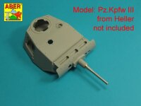 1/16 German 50 mm KwK 38 L/42 for Pz.Kpfw.III Ausf. G, H, J (early)