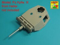 1/16 German 50 mm KwK 38 L/42 for Pz.Kpfw.III Ausf. G, H, J (early)