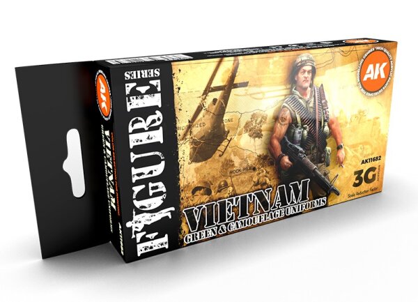 Vietnam - Green and Camouflage Uniforms (3rd Generation)