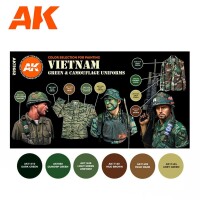 Vietnam - Green and Camouflage Uniforms (3rd Gen.)