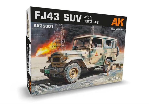 1/35 FJ43 SUV with Hard top