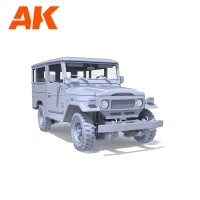 1/35 FJ43 SUV with Hard top