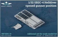Curtiss SB2C-4 Helldiver Opened gunner position