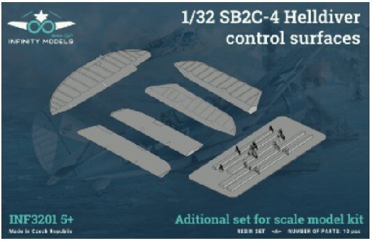 Curtiss SB2C-4 Helldiver Control Surfaces