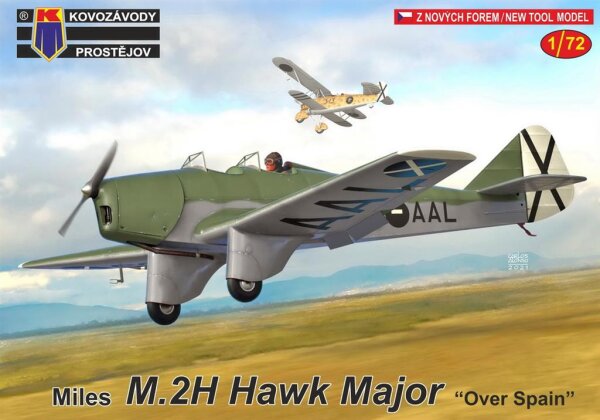 Miles M.2H Hawk Major Over Spain""