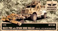 MaxxPro MRAP with Spark Mine Roller
