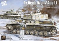 1/35 Pz.Beob.Wg. IV Ausf. J w/ Commander + Infantryman