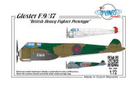 Gloster F.9/37 British Heavy Fighter Prototyp