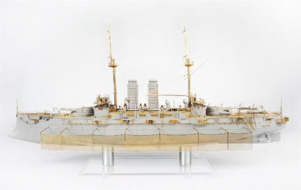 IJN Mikasa Japanese Battleship "DX Pack"