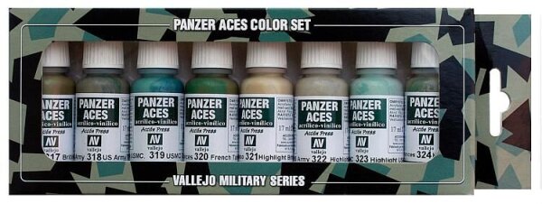 Panzer Aces Set Nr. 3 - Bristish, U.S., French