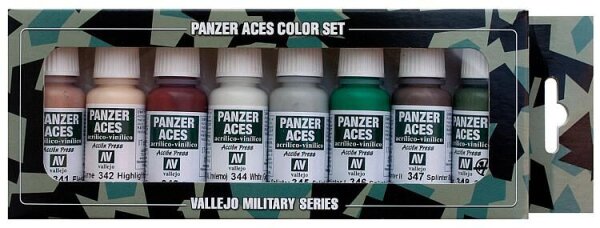 Panzer Aces Set Nr. 6 - Skintones, Splinter Camo