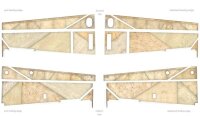 Wood Grain Decals for Ju EF-126/ EF-127 Elli