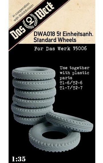 Einheitsanhänger 5t - Resin Wheel Set