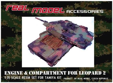 Engine and Compartment for Leopard 2 (Tamiya)