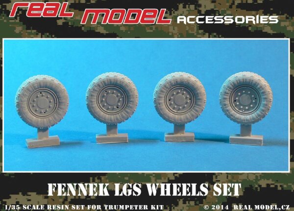 1/35 Fennek LGS Wheel Set