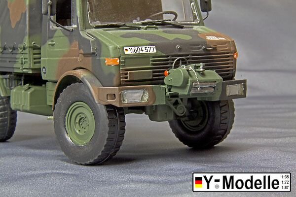 1/35 Vorbauseilwinde für Unimog U1300L