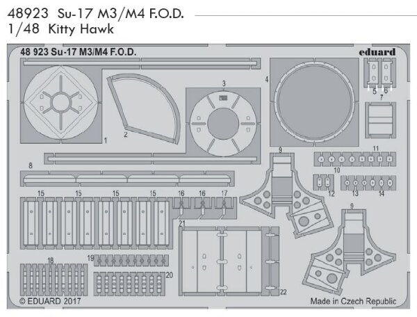 1/48 Sukhoi Su-17M3/M4 F.O.D. (Kitty Hawk)