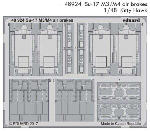 Sukhoi Su-17M3/M4 air brakes