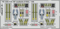 Boeing F/A-18F Hornet seatbelts STEEL (Meng)