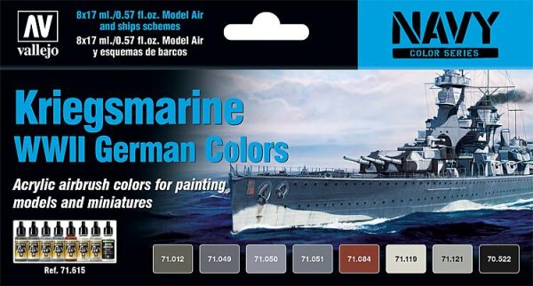 Kriegsmarine - WWII German Colors