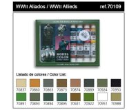 Model Color Set 9: WWII Allieds (16)