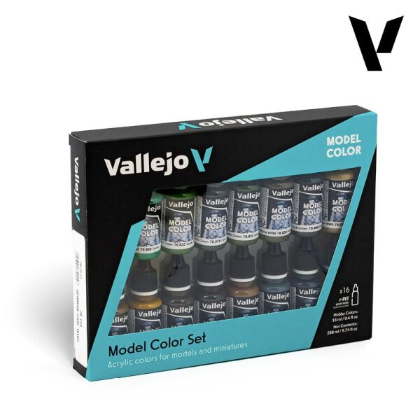 German Camouflage WWII - Model Color Set 14 (16 Farben)