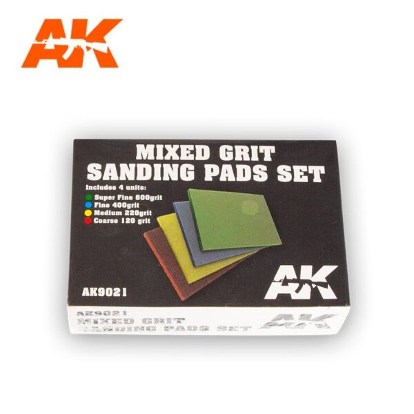 Mixed Grit Sanding Pads Set