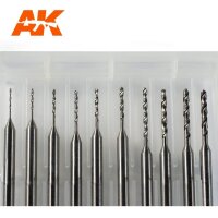 Drill Bits - Medium (10 Hartmetallbohrer)