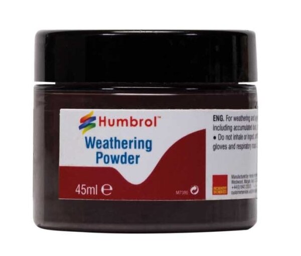 HUMBROL Weathering Powder Black 45 ml