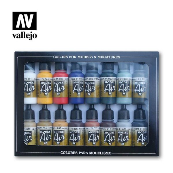 Model Air - Basic Colors 16x 17ml