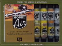 Model Air - Basic Colors 16x 17ml