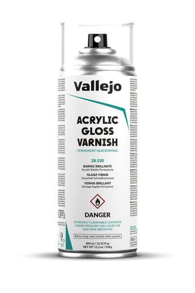 Acrylic Gloss Spray Varnish Spray 400ml