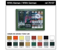 Model Color Set 7: WWII German Colours (16)