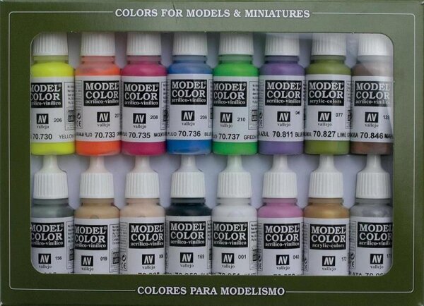 Wargames Special - Model Color Set 12 (16 Farben)