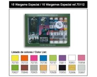 Wargames Special - Model Color Set 12 (16 Farben)