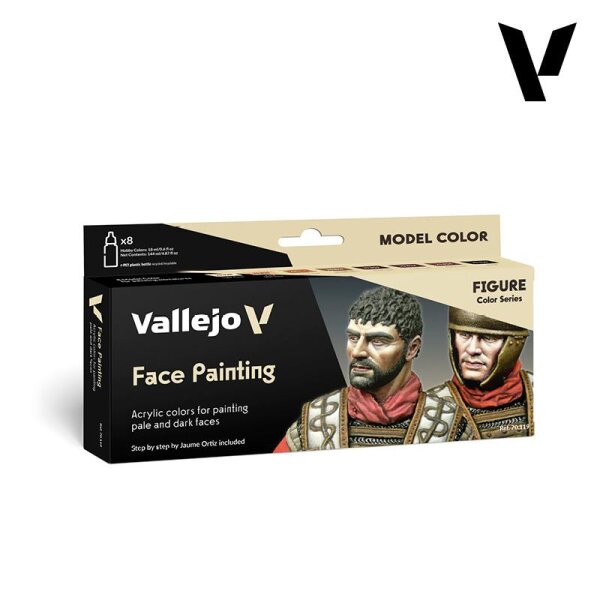 Face Painting Set by Jaume Ortiz - Model Color Set