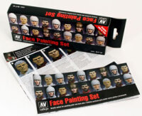 Face Painting Set by Jaume Ortiz - Model Color Set
