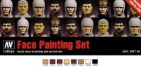 Model Color Set: Face Painting Set by Jaume Ortiz