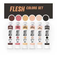 Flesh Colors Set - Ölfarben