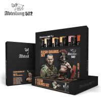 Flesh Colors Set - Ölfarben