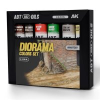 Diorama Colors Set - ABT 502 Oils - Ölfarben