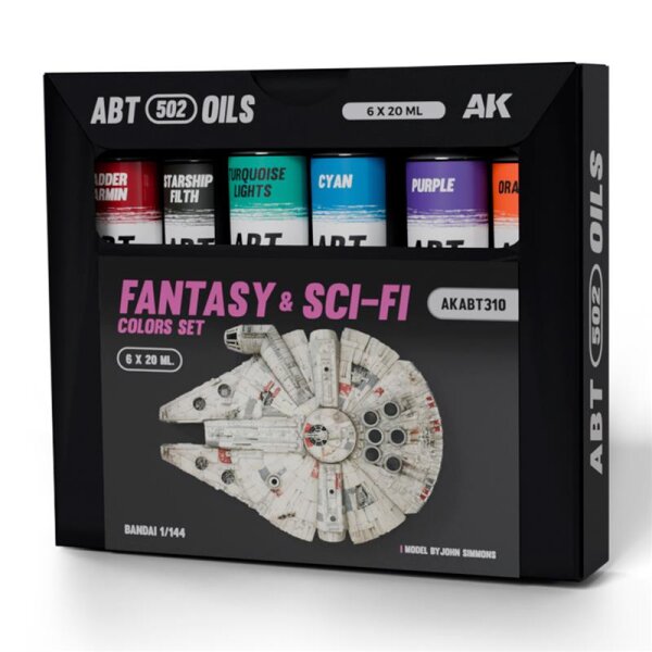 Fantasy and Sci-Fi Set - Ölfarben