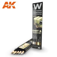 Weathering Pencils: Dirt - Marks Set