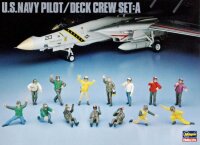 US Navy Pilot Deck Crew  A
