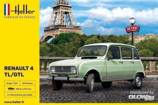 Renault 4TL/GTL 1:24 Heller 80759
