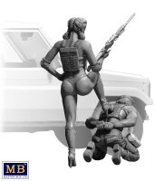1/35 Desert Battle Series. Skull Clan - New Amazons. This is not the place for strangers!